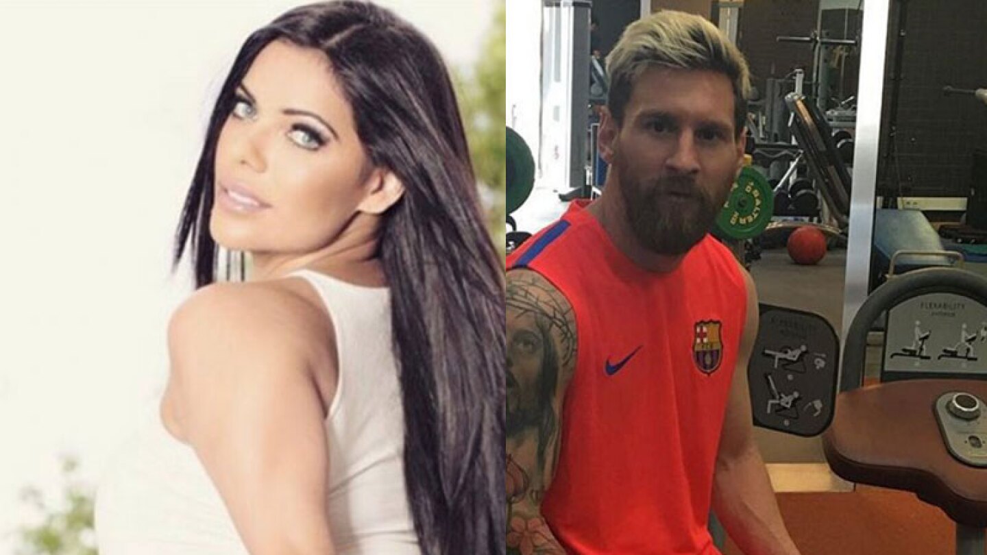 Suzy Cortez sigue insinuándosele a Messi con impertinentes desnudos.