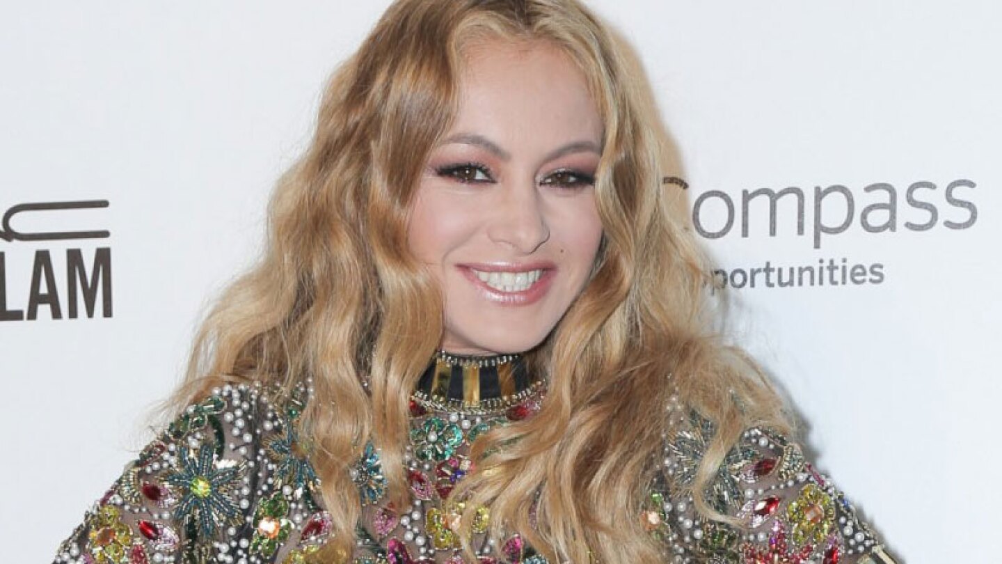 Paulina Rubio impresiona en los Oscar
