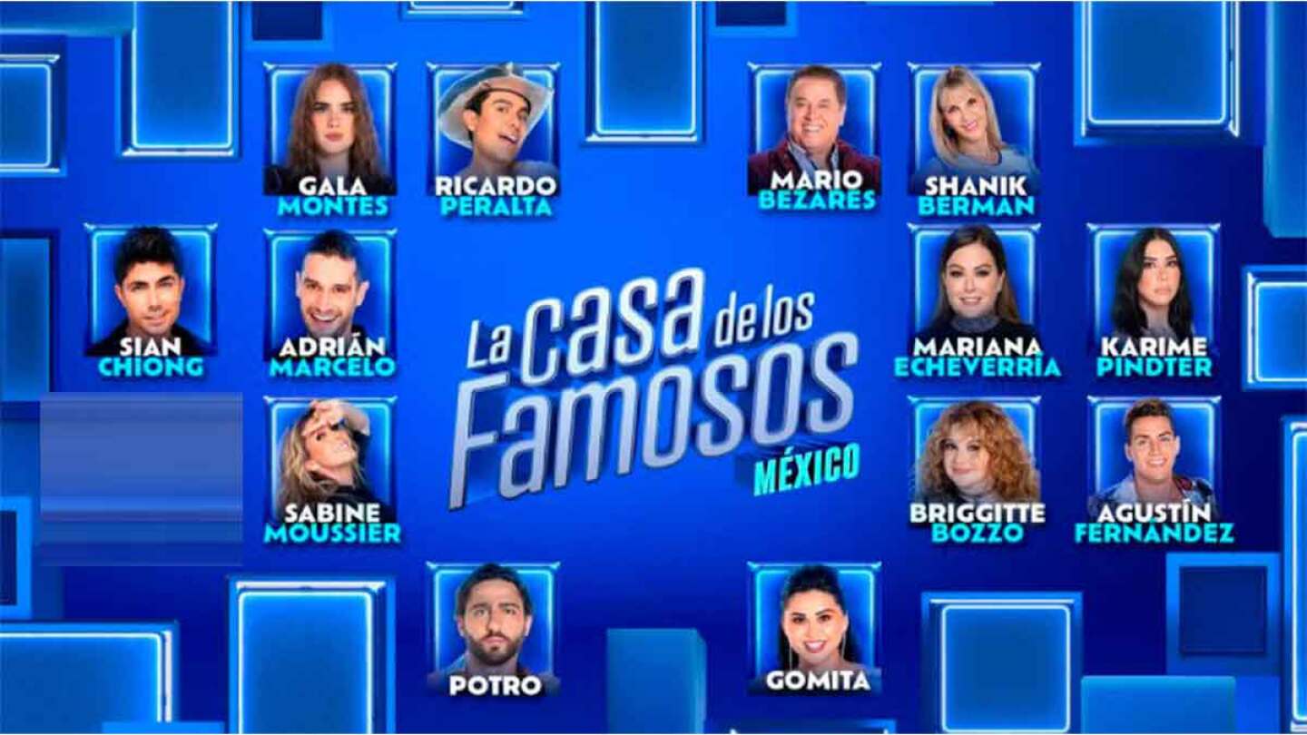 Habitantes de La casa de los famosos México salvación nominados