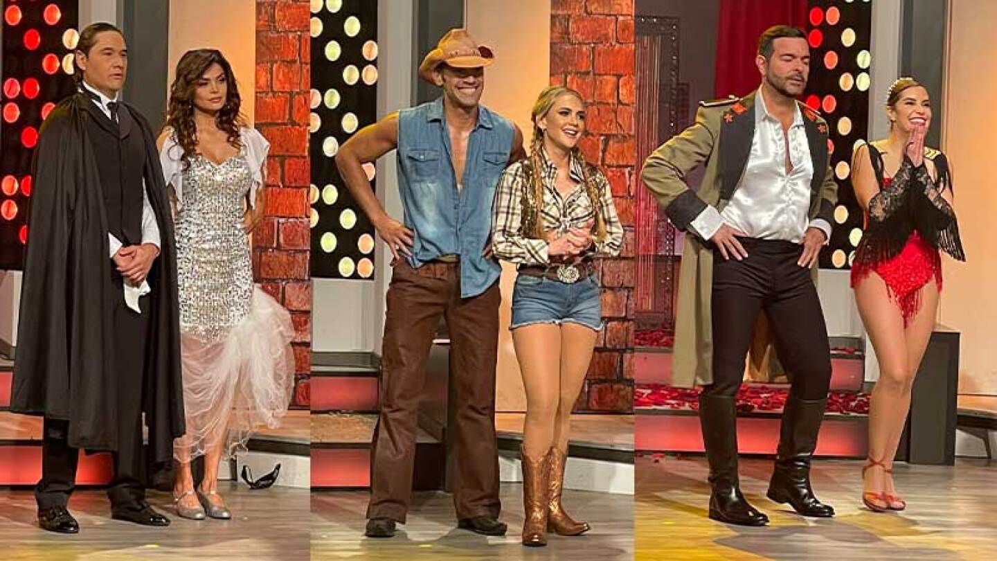 Andrea Escalona y Pablo Montero se pudieron haber accidentado
