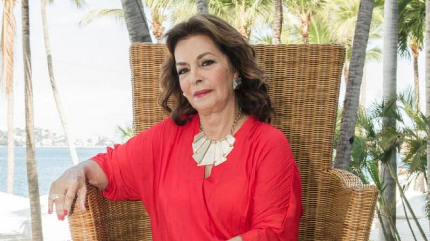 Elsa Aguirre está viviendo la cuarentena sola en Acapulco