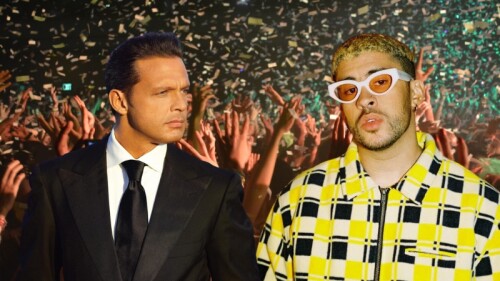 Bad Bunny y Luis Miguel, los latinos más taquilleros de la historia