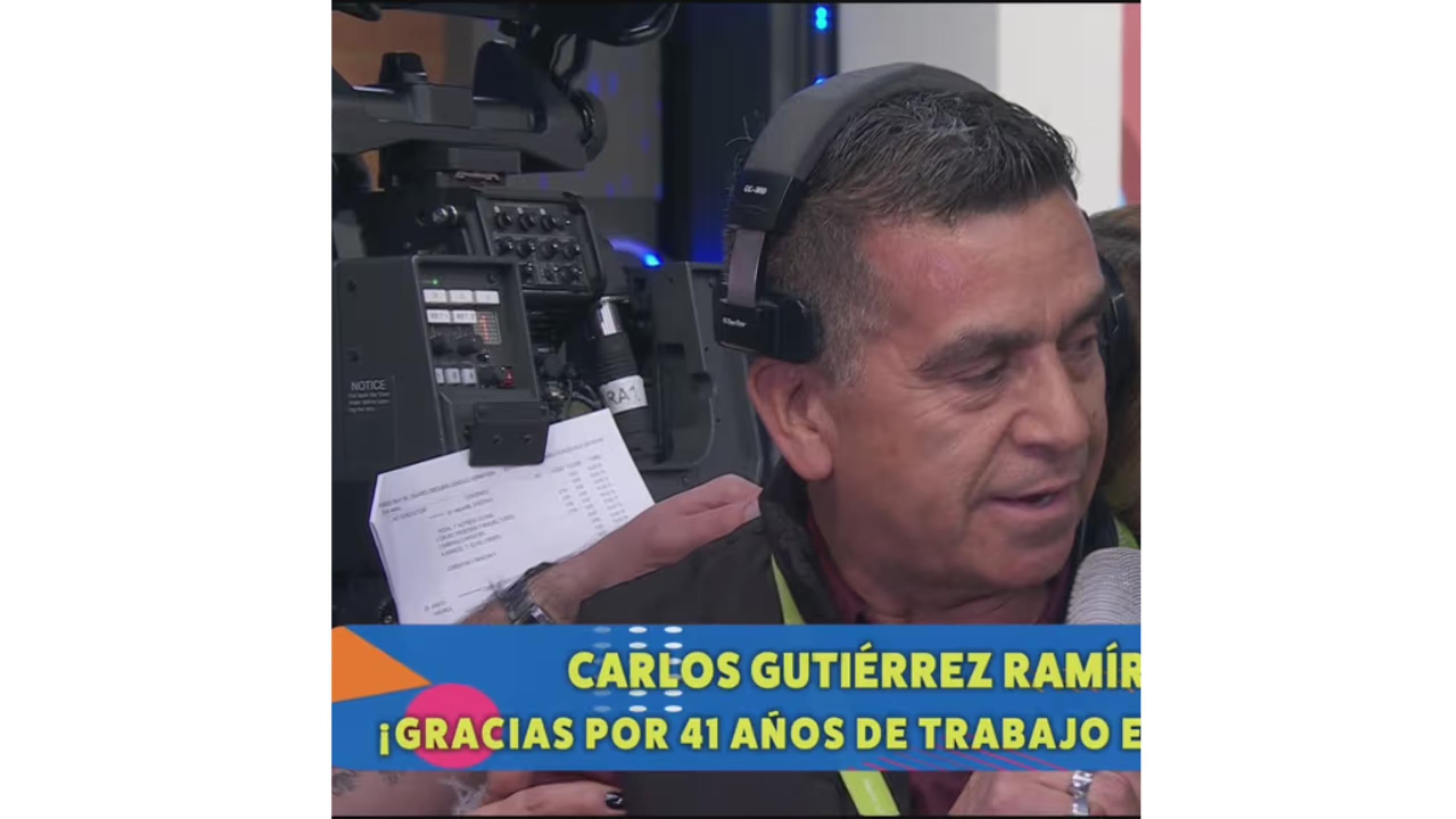 Colaborador de 'Hoy' abandona en programa tras 41 años de trayectoria