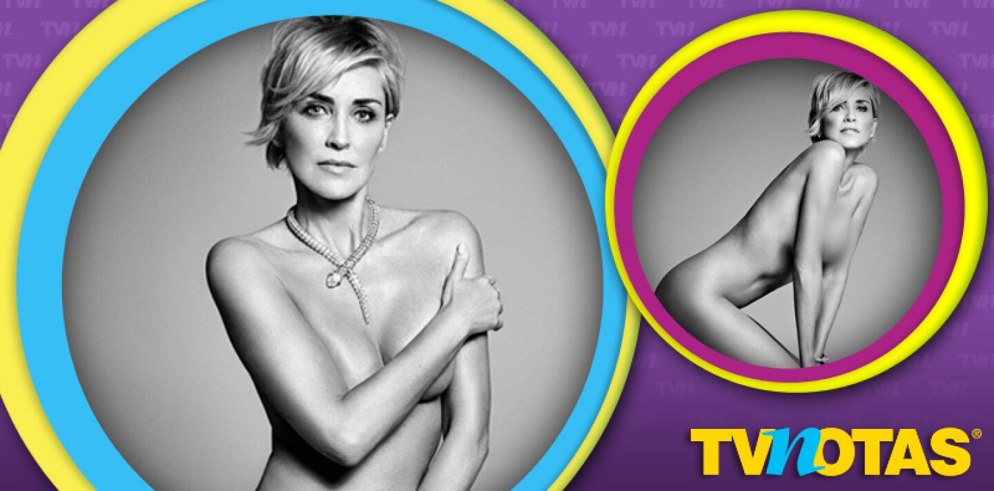 Sharon Stone se desnudó para una publicación estadounidense.