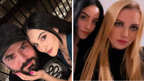 Novia y exnovia de José Eduardo