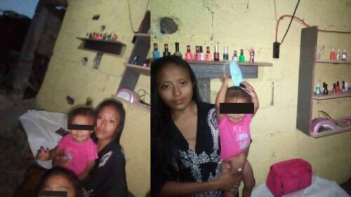 Una madre abrió un salón de uñas en su casa para sacar adelante a sus hijas