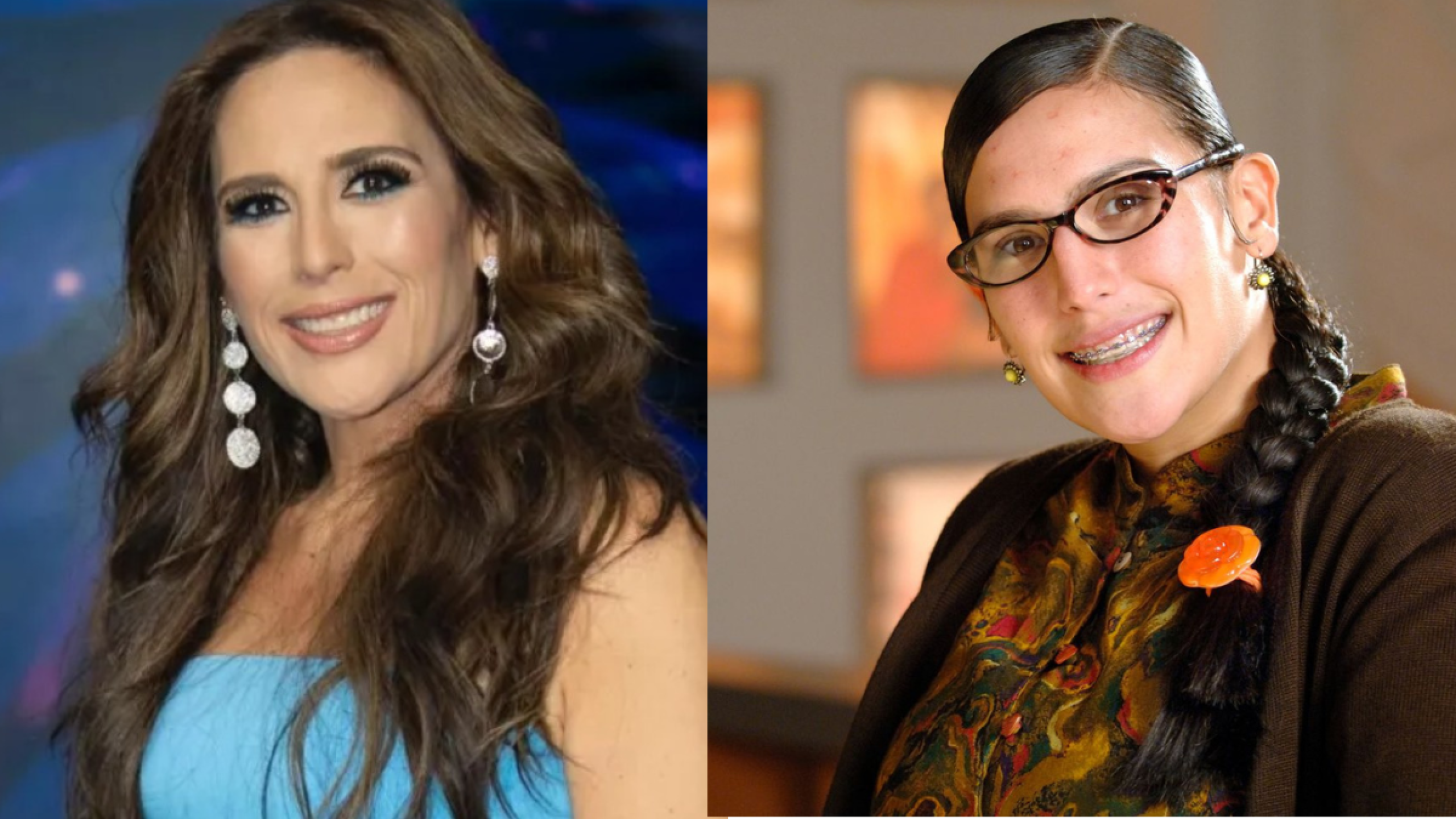Angélica Vale en su personaje de 'La fea más bella'