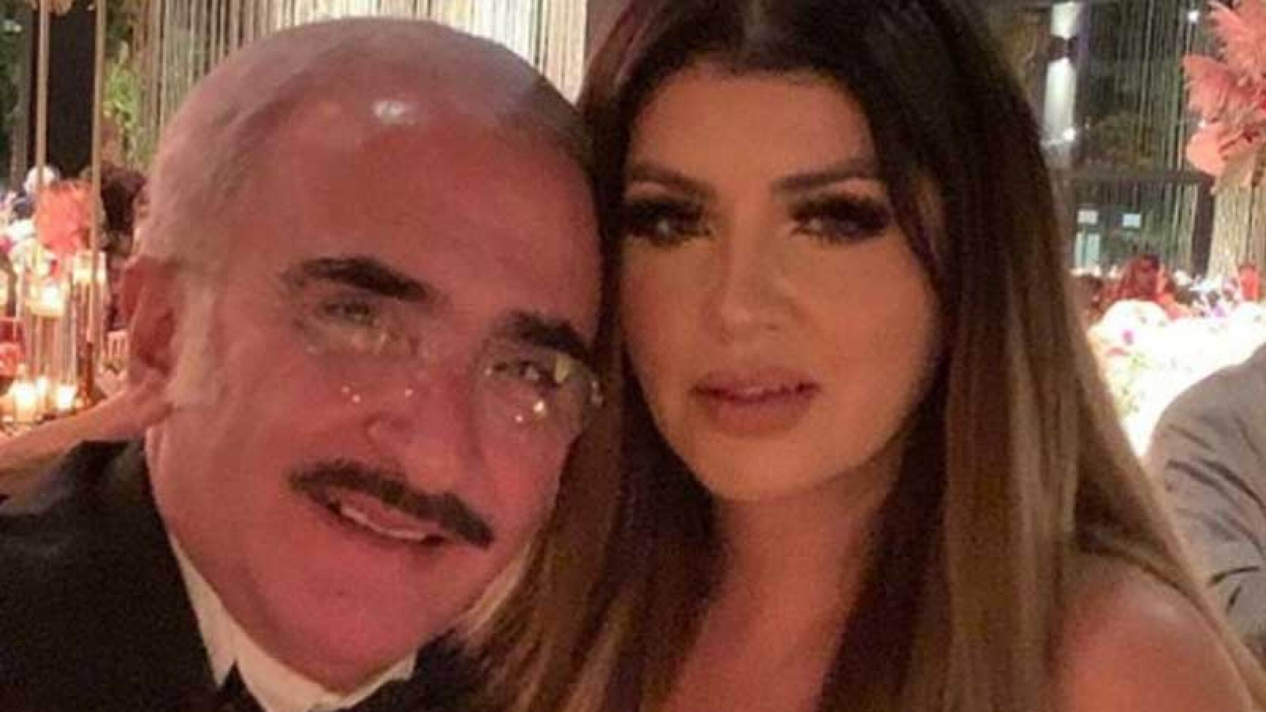 Vicente Jr., y novia