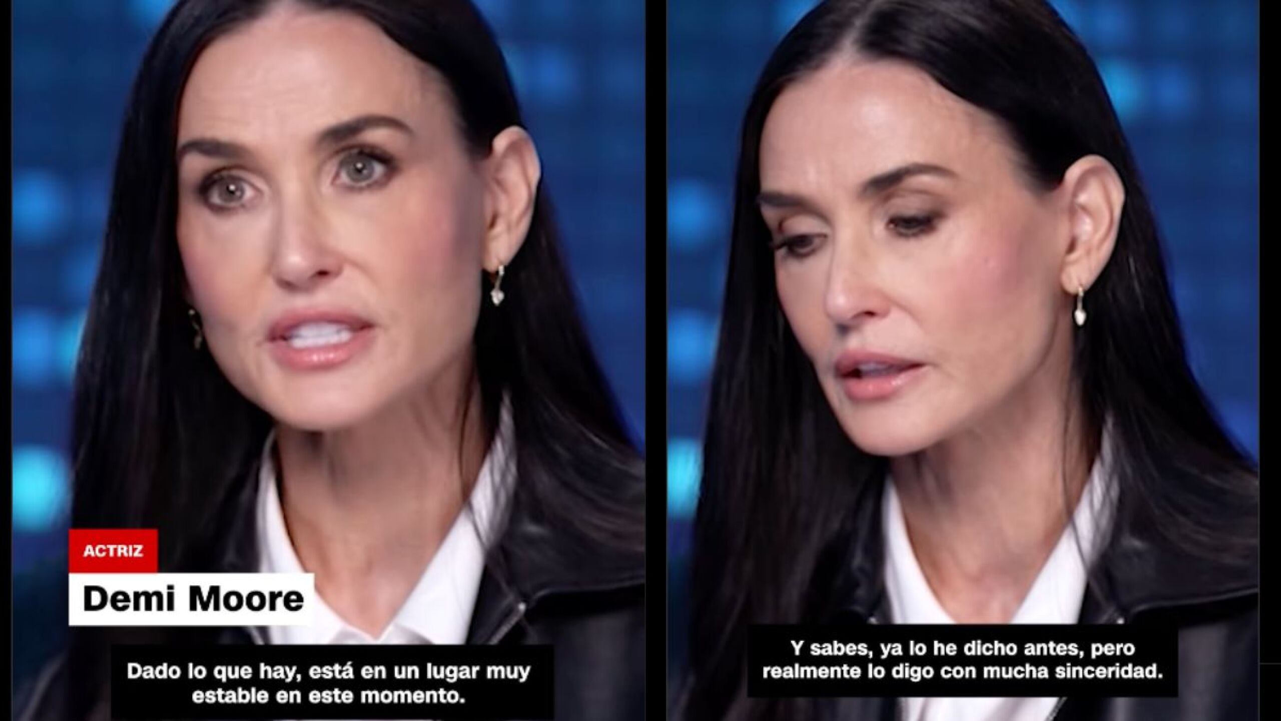 Demi Moore conmueve con sus declaraciones sobre la enfermedad de Bruce Willis