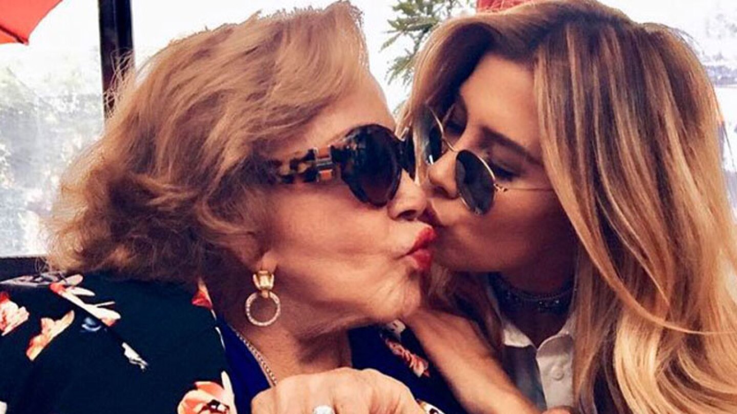 Michelle Salas recordó a Silvia Pinal con una foto inédita.