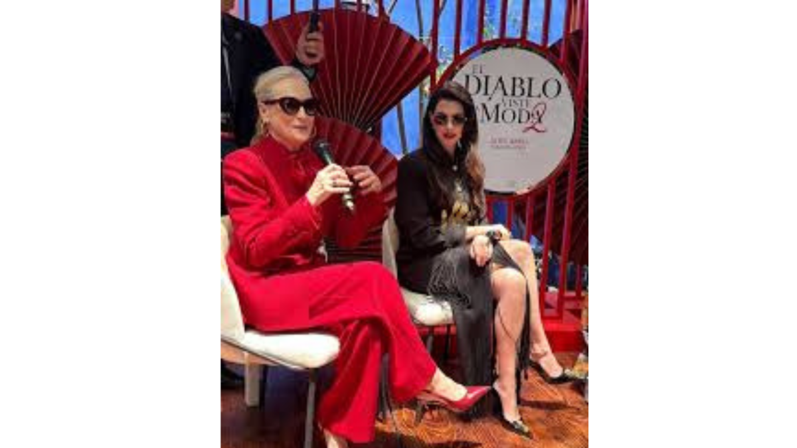 ¿Anne Hathaway y Meryl Streep